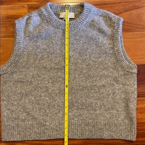 Sezane Samuel vest grey XS new with tags NWT - Picture 7 of 8